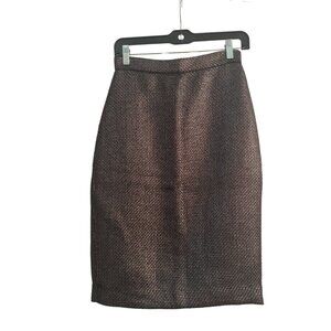 Banana Republic Metallic Pencil Skirt | Size 0
